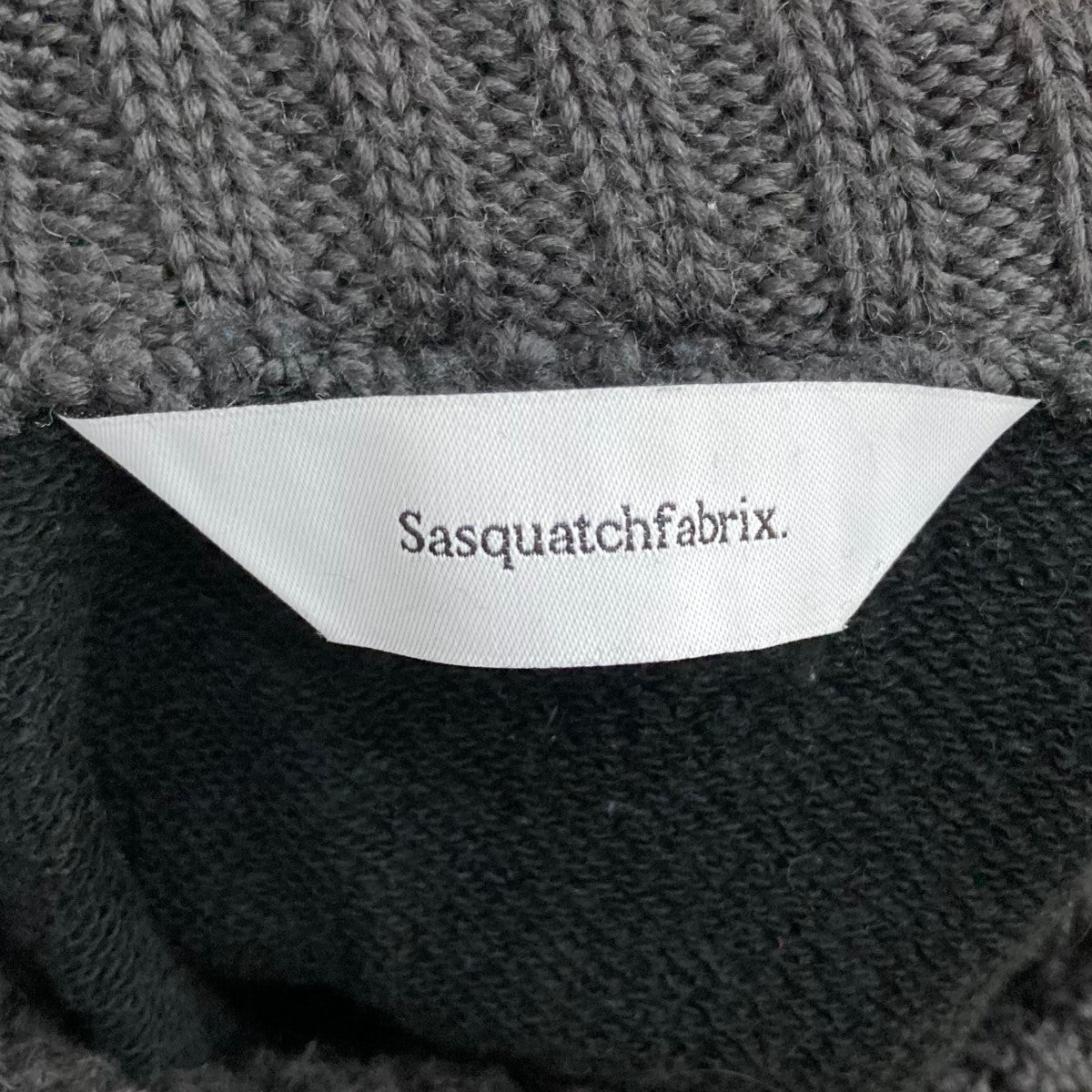 サスクワァッチファブリックス．の23AW TURTLE NECK SWEATSHIRT THE DOVE OF PEACE タートルネックバックデザインスウェット CSS-011です。 SASQUATCHfabrix． 古着・中古 トップス アイテム