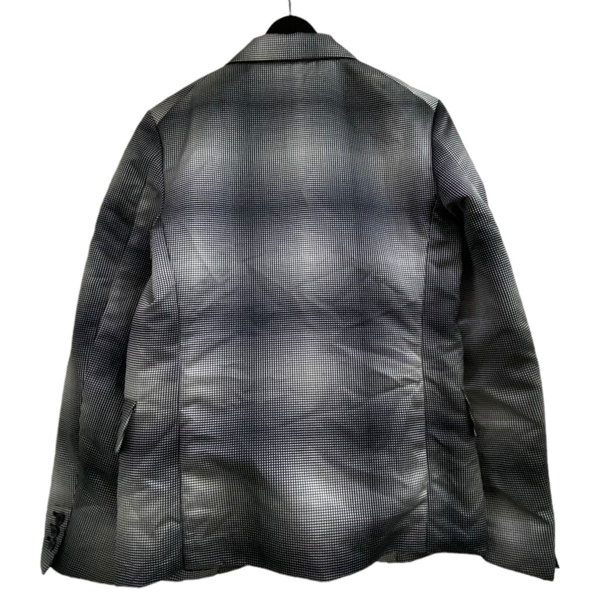 BLACK COMME des GARCONS(ブラックコムデギャルソン) 19AWジオメトリックデザインテーラードジャケット1D-J034  1D-J034 ブラック×グレー サイズ M｜【公式】カインドオルオンライン ブランド古着・中古通販【kindal】