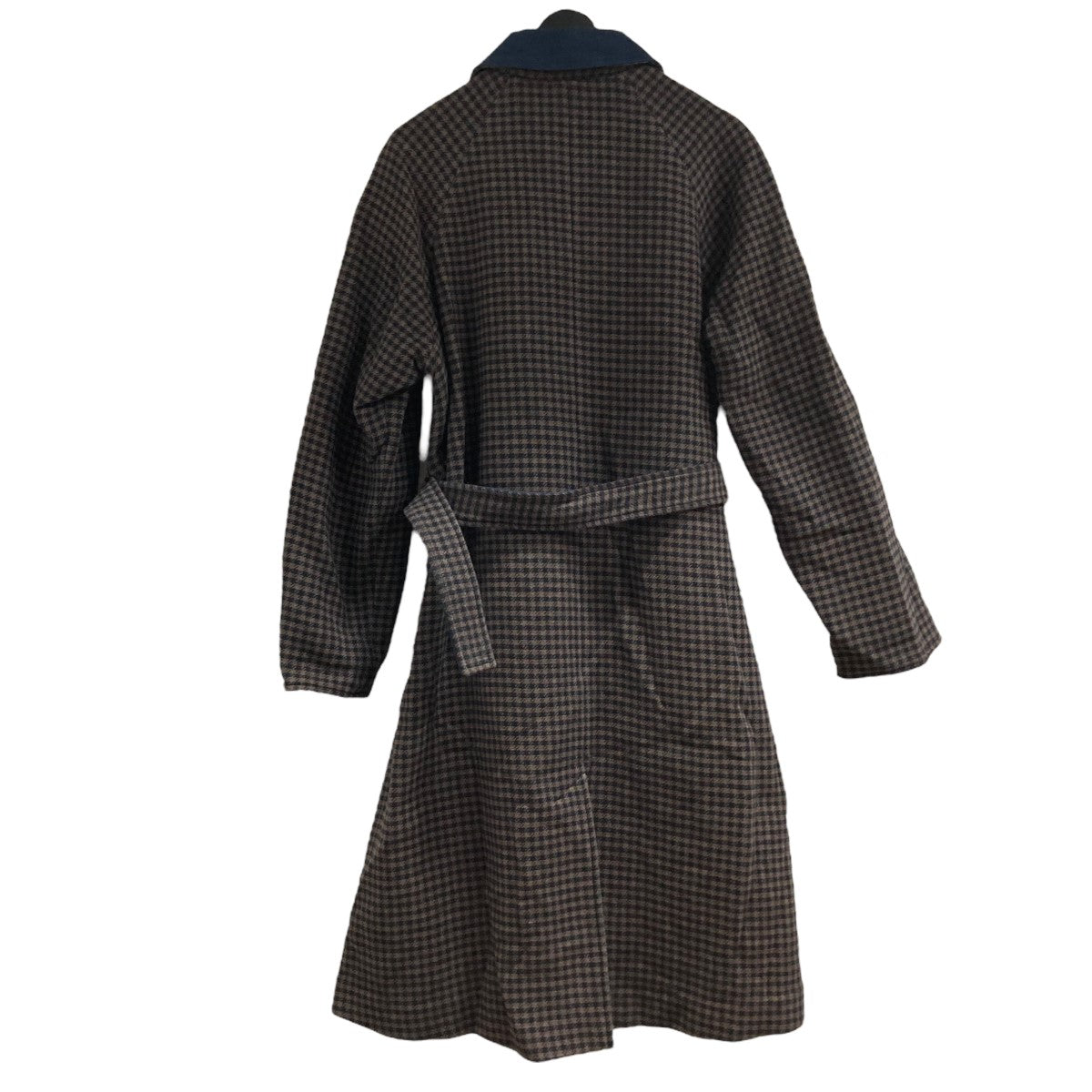 LOEWE(ロエベ) リバーシブルチェックコート H526Y01W37 ブラック