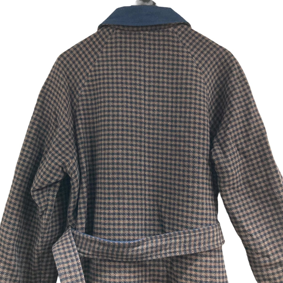 LOEWE(ロエベ) リバーシブルチェックコート H526Y01W37 ブラック