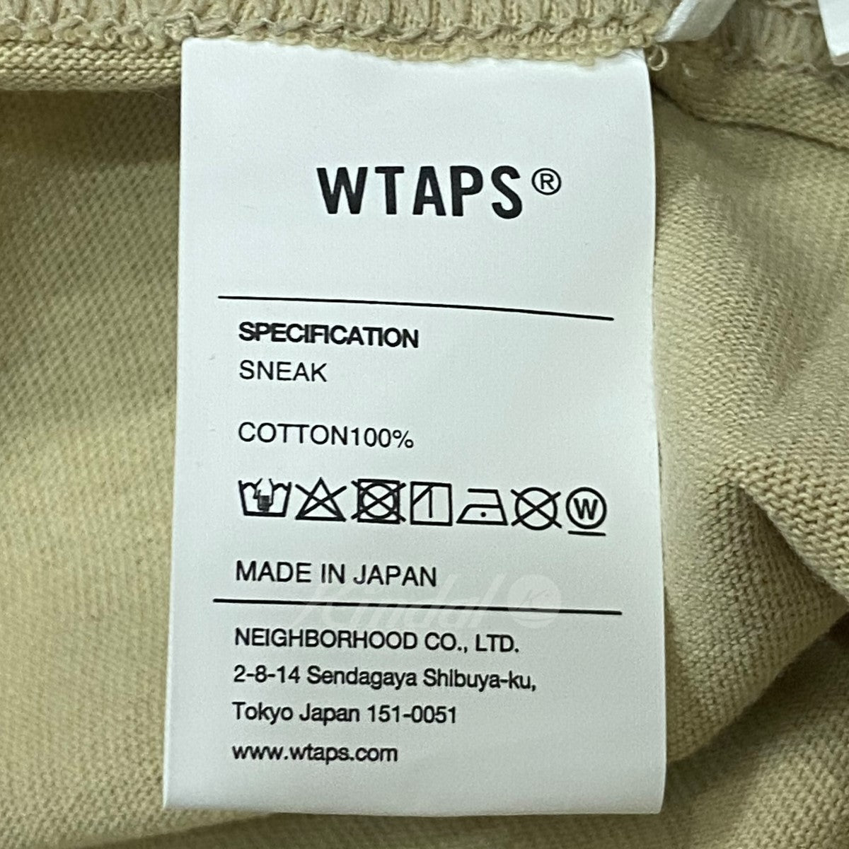 WTAPS 40PCT UPARMORED /SS / COTTON tシャツ - Tシャツ/カットソー 