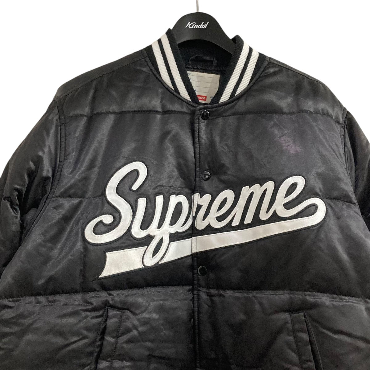 Supreme(シュプリーム) Script Varsity Puffy Jacket中綿スタジャン