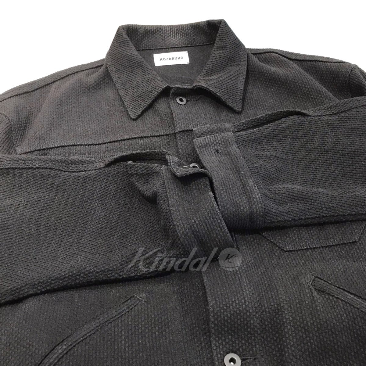 KOZABURO(コーザブロウ) ｢TRUCKER JACKET｣刺し子ジャケット O 023 23SS