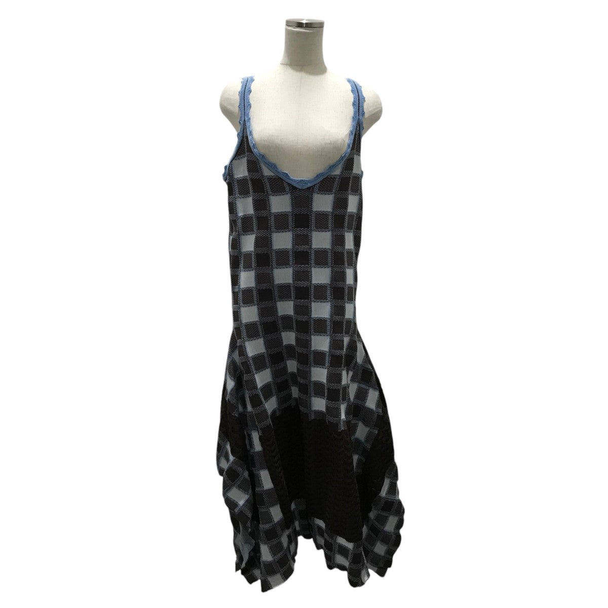 23AWmlm23AW OP02PLAID DRESSチェックワンピース