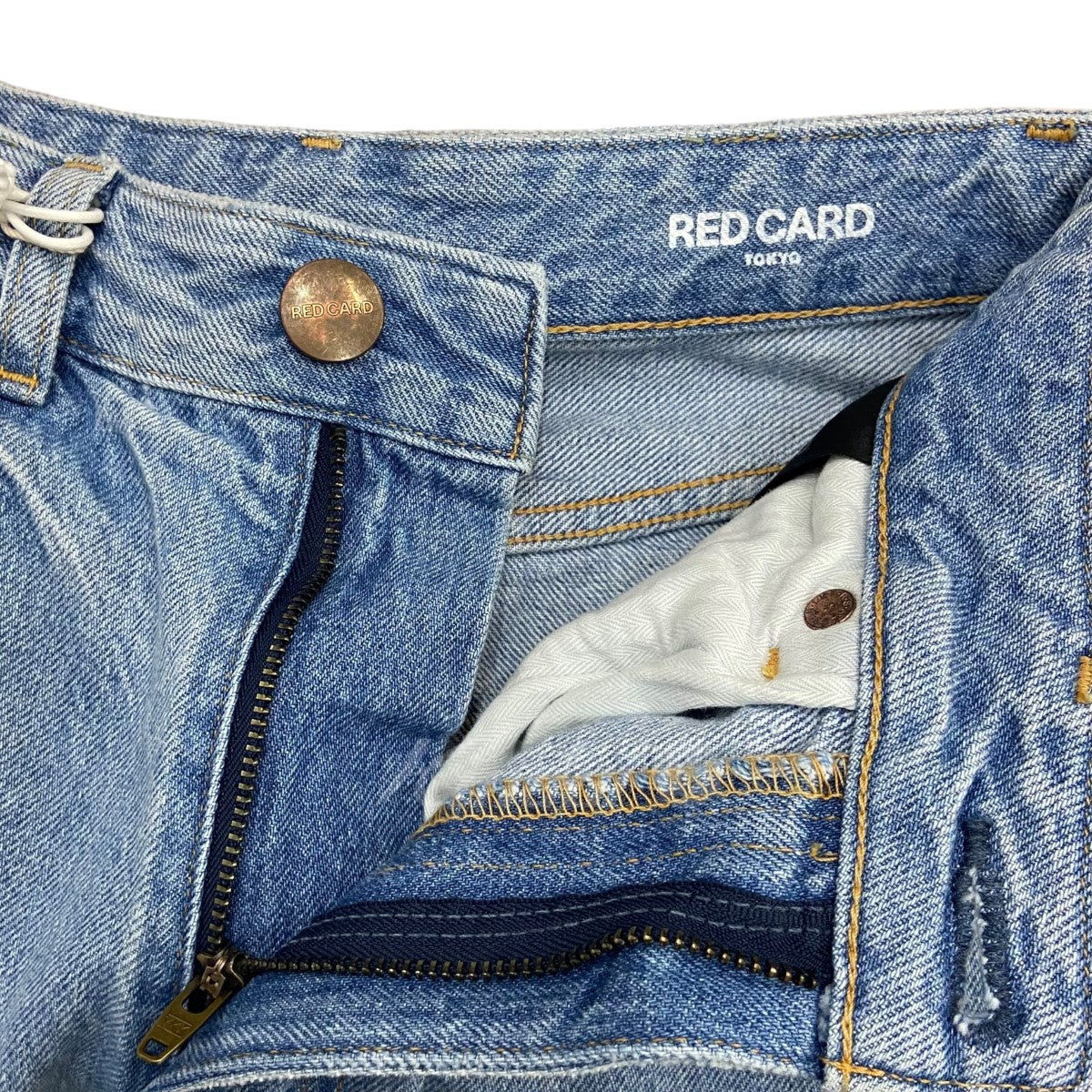 RED CARD(レッドカード) ｢Dakota｣ストレートデニムパンツ 723432