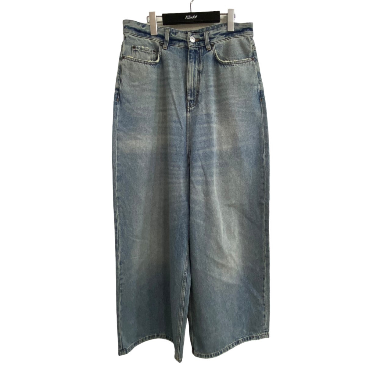 BALENCIAGA 23SS ダメージ加工バギーデニムパンツ の古着・中古アイテム