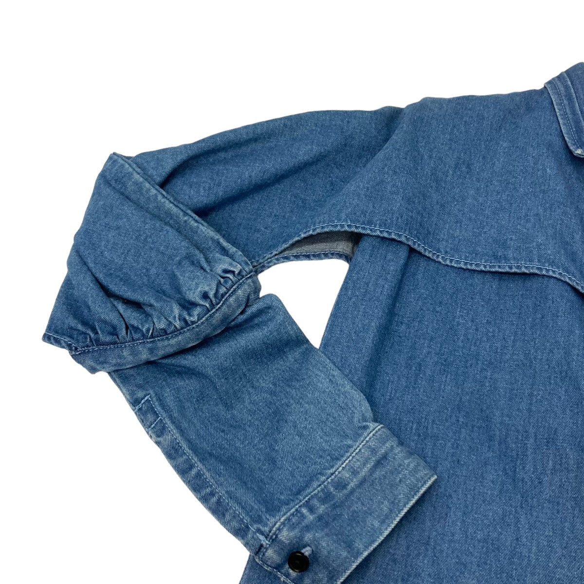 人気商品の中古品・新品・未使用品 bat-sleeve Iconic GURTWEIN(ガーウィン) denim デニム shirt トップス