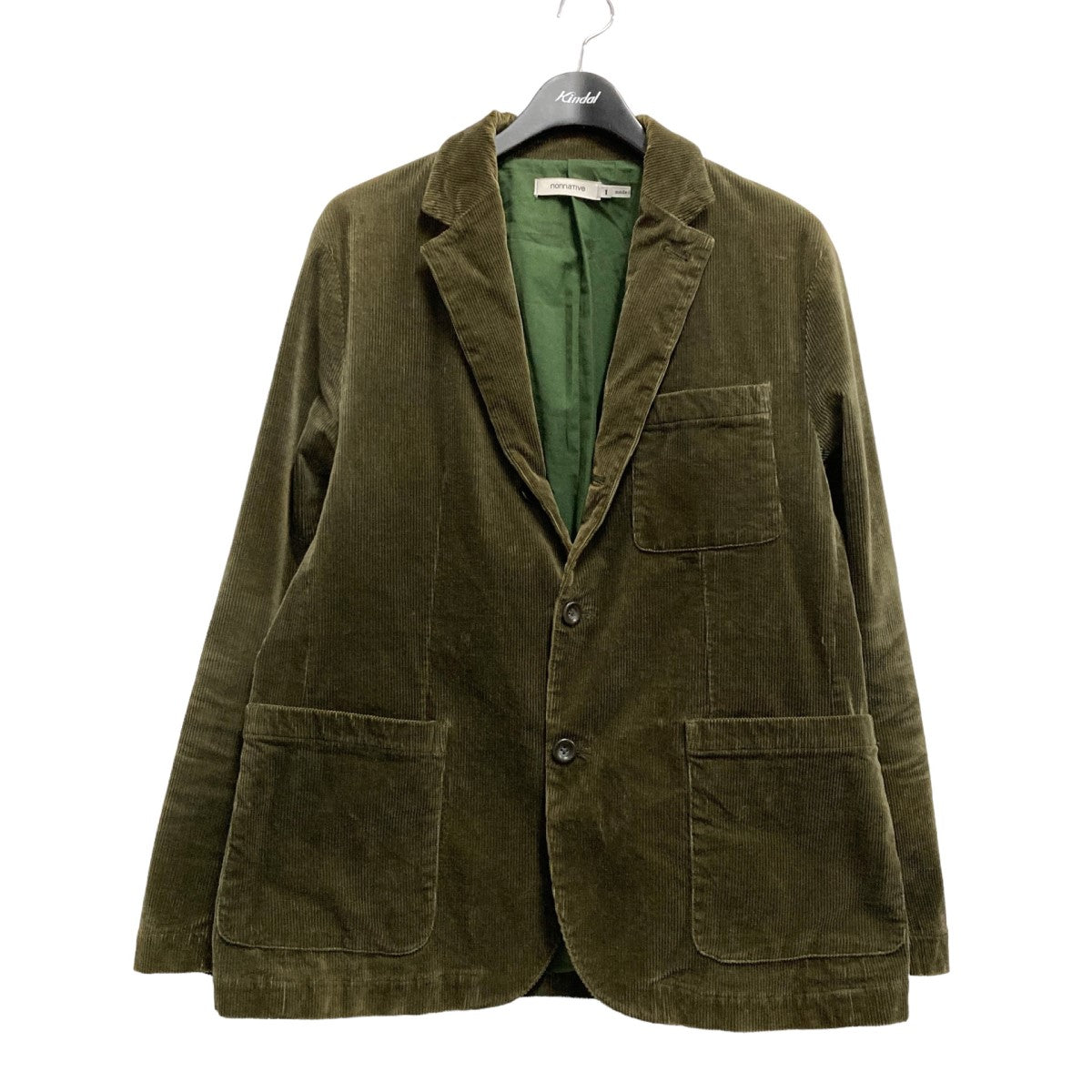 nonnative(ノンネイティブ) DWELLER 3B JACKET C／P CORD STRETCH NN