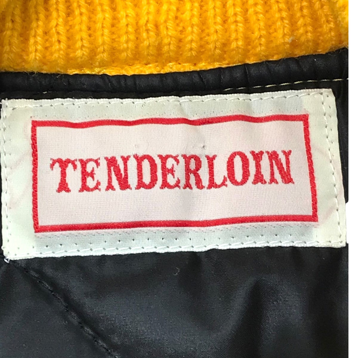 TENDERLOIN(テンダーロイン) 「０３AWT-BASEBALL JKT」スタジャン イエロー サイズ M｜【公式】カインドオルオンライン  ブランド古着・中古通販【kindal】