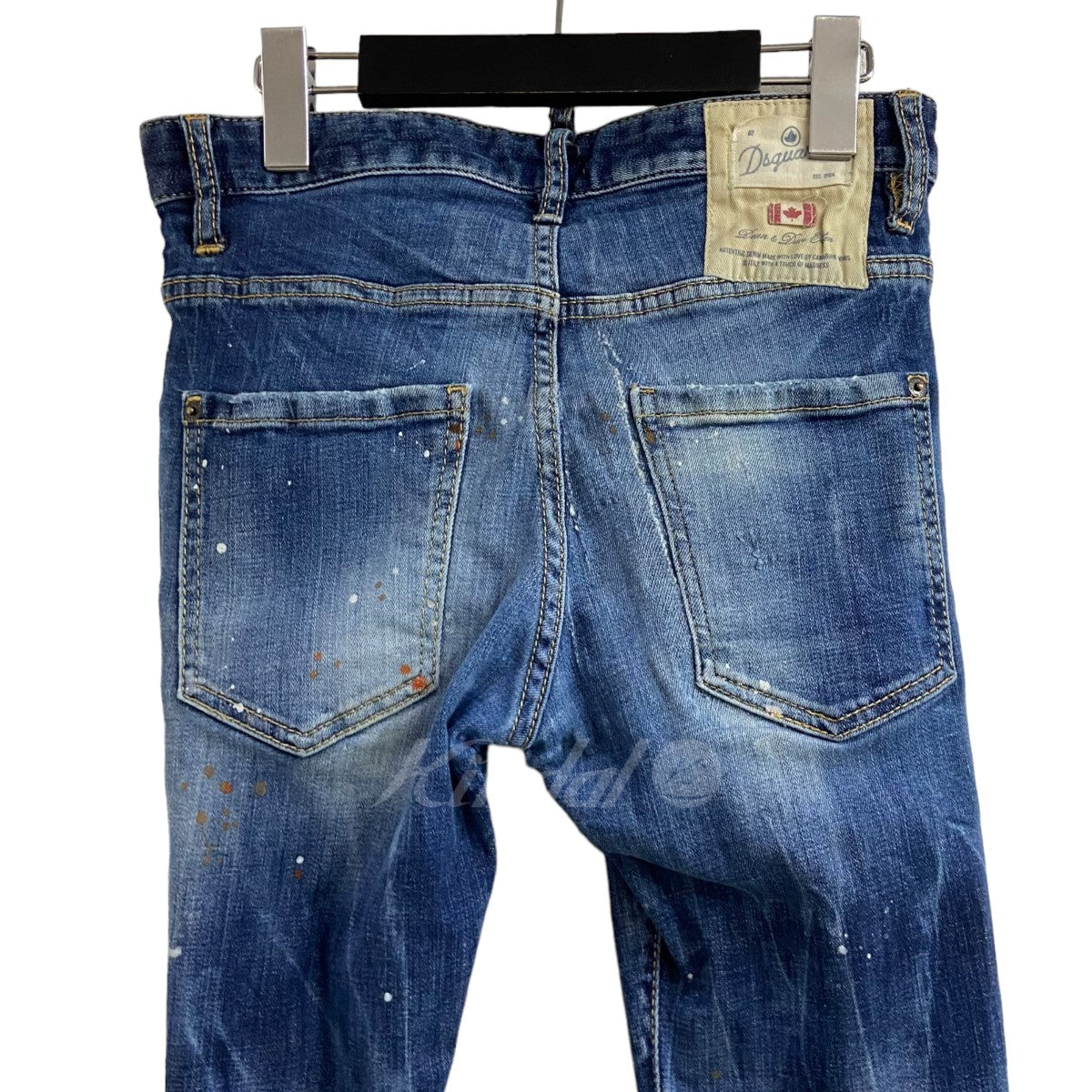 DSQUARED2(ディースクエアード) 22AW パッチデニムパンツ S74LB1158 インディゴ サイズ 42｜【公式】カインドオルオンライン  ブランド古着・中古通販【kindal】