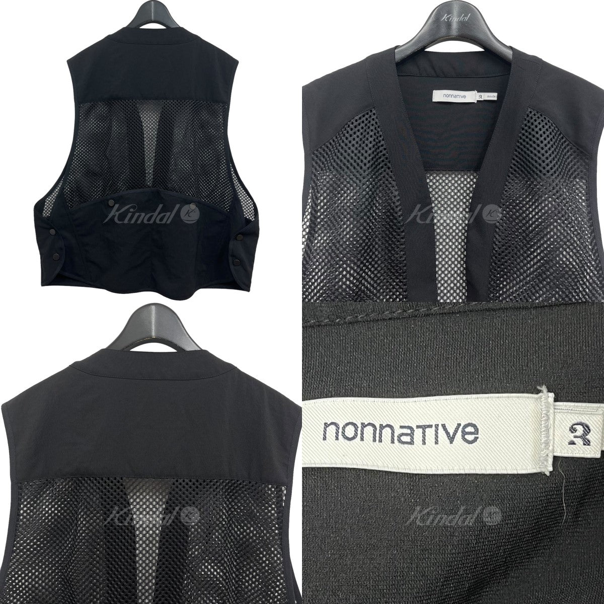 nonnative(ノンネイティブ) ｢JOGGER VEST POLY MESH WITH FIDLOCK ...