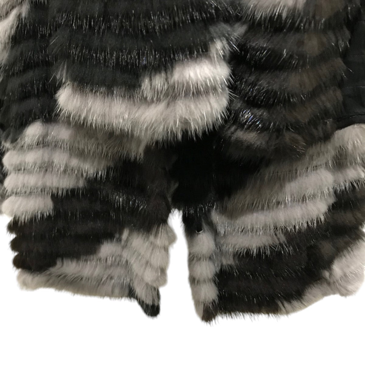 FENDI(フェンディ) ストール付フェザーライクミンクファージャケット