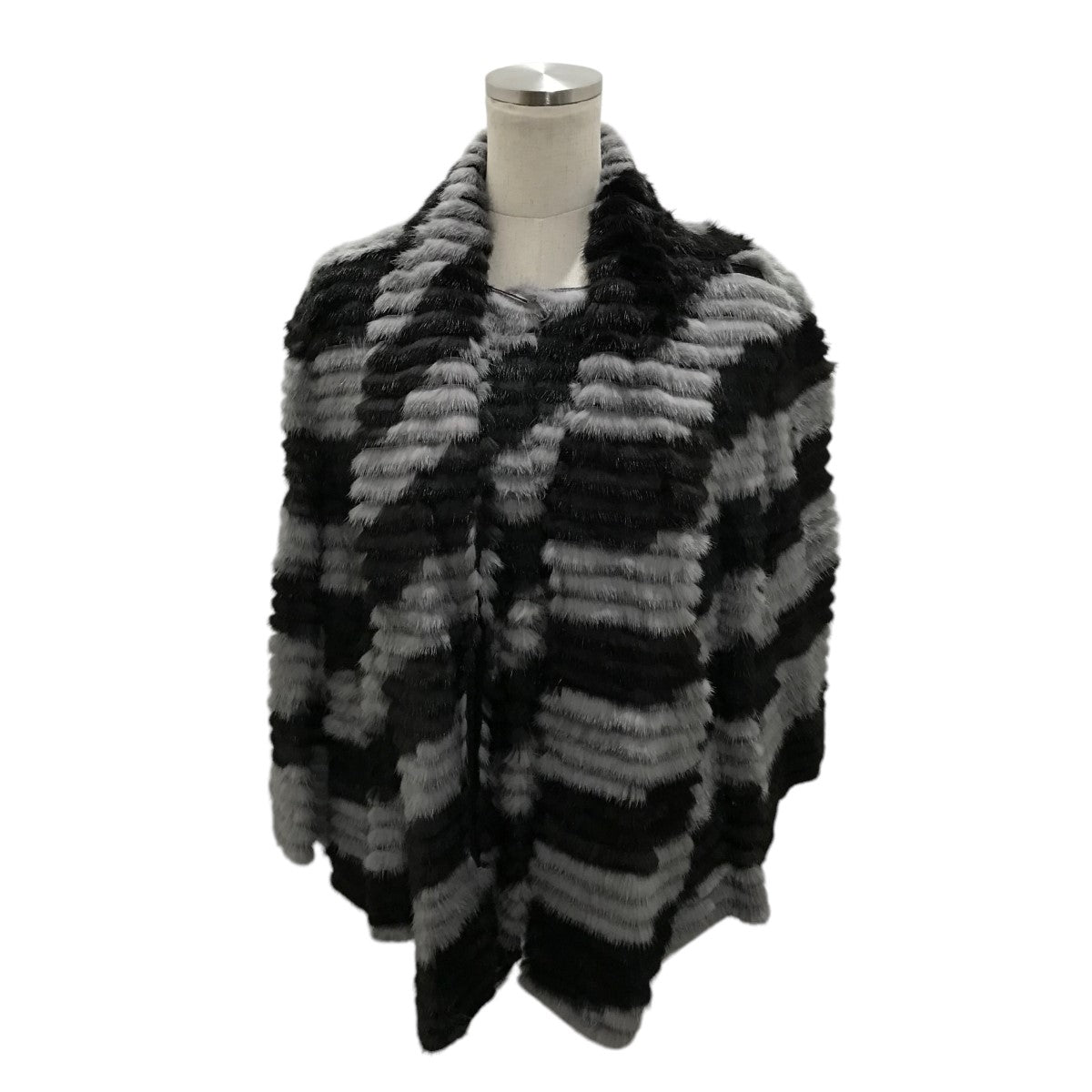 FENDI(フェンディ) ストール付フェザーライクミンクファージャケット