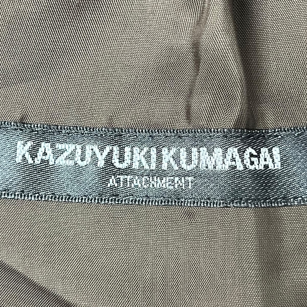 KAZUYUKI KUMAGAI ATTACHMENT(カズユキクマガイアタッチメント) W／Pe 
