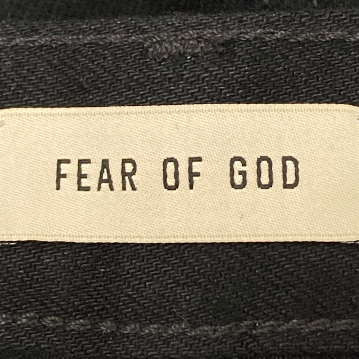 FEAR OF GOD(フィアオブゴッド) デニムパンツ ブラック サイズ FEAR OF GOD(フィアオブゴッド) デニムパンツ ブラック サイズ