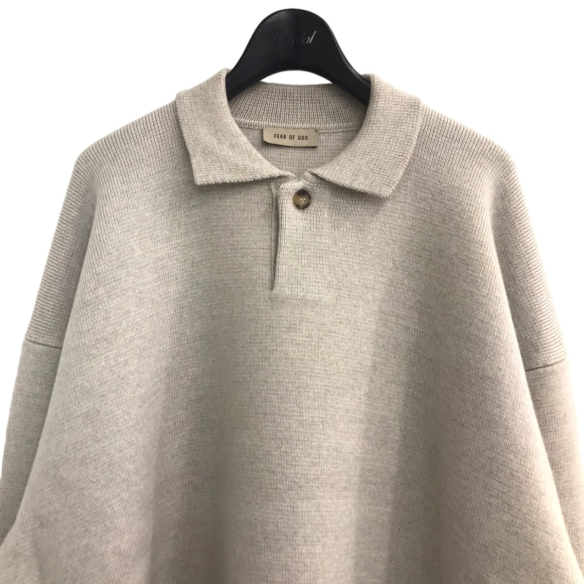 フィアオブゴッドのニットポロシャツです。 FEAR OF GOD トップス 古着・中古アイテム