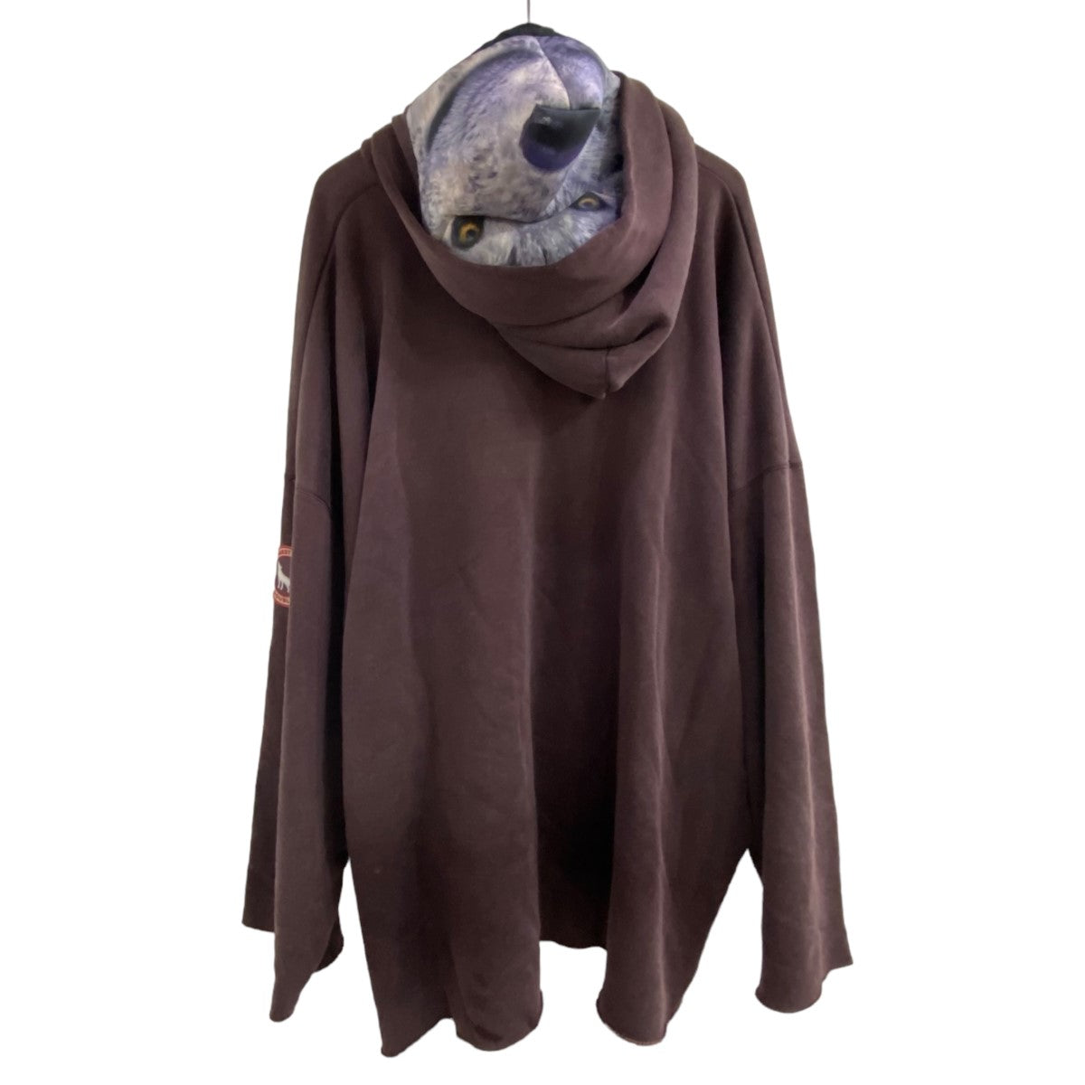 ダブレットのANIMAL TRIM OVERSIZED HOODIE アニマルトリムオーバーサイズフーディーです。 doublet トップス 古着・中古アイテム