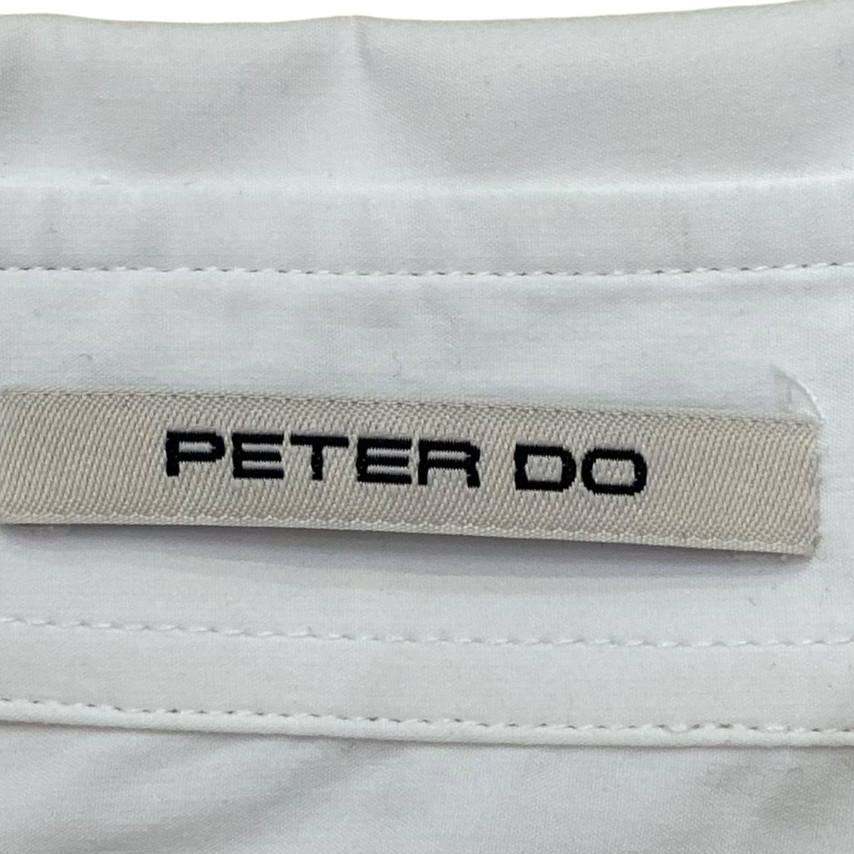 PETER DO(ピータードゥ) PETER SHIRTスリーブラインシャツ