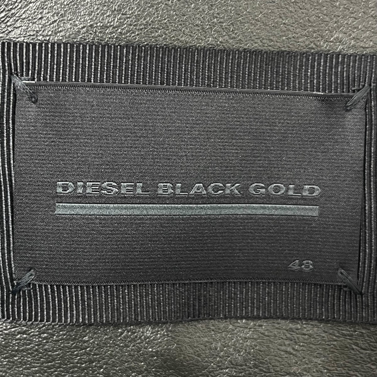 DIESEL BLACK GOLD(ディーゼルブラックゴールド) セミダブルレザー ...