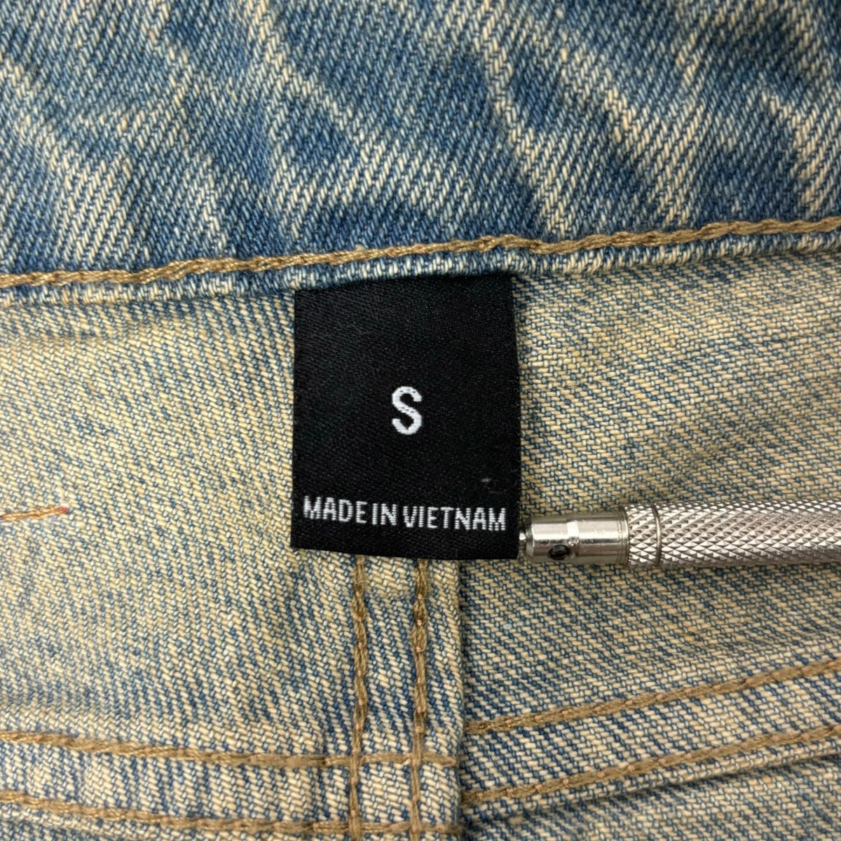 LATUI ATELIER O．A．F JEANSデニムパンツ ライトインディゴ サイズ S 