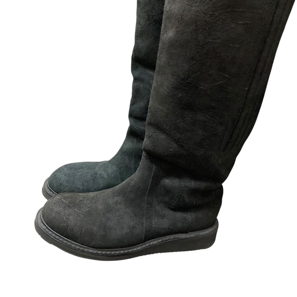 リックオウエンス　ロングブーツ　38 RICK OWENS(リックオウエンス) ロングブーツ(レディース) - 海外