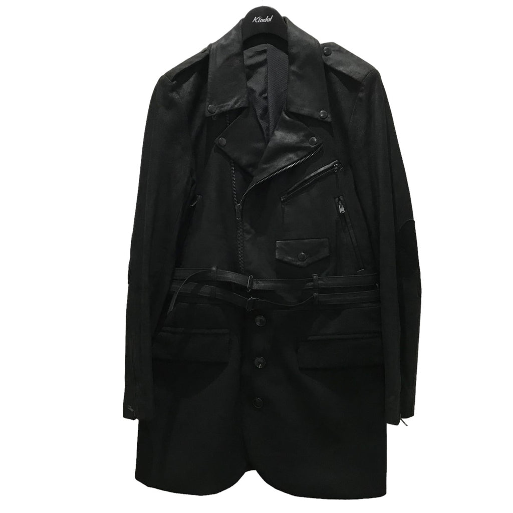 NUMBER (N)INE(ナンバーナイン) 06AWNOIR期ライダースドッキングコート  