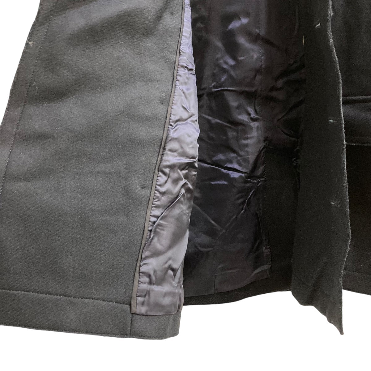 【Plan-C コート】 プランシー ブラックコート 美品 Plan C ラップコート | グレー | FARFETCH JP