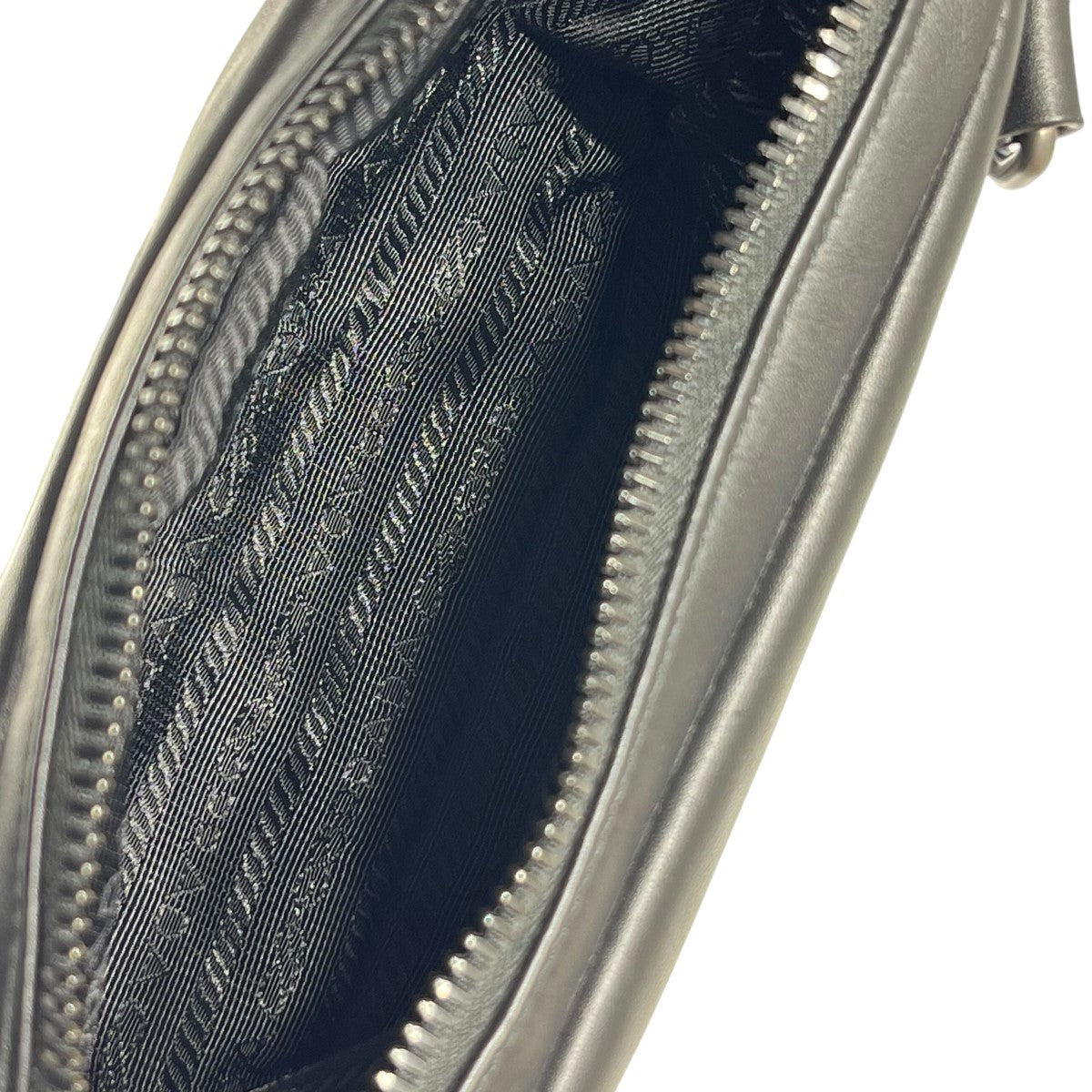 PRADA(プラダ) レザーショルダーバッグ2ZT026 2ZT026 ブラック PRADA(プラダ) レザーショルダーバッグ2ZT026 2ZT026 ブラック
