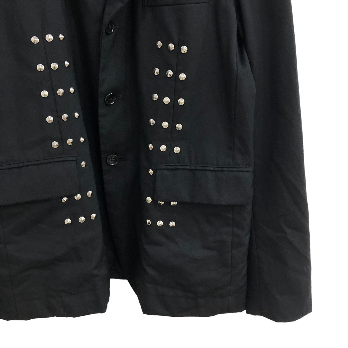 BLACK COMME des GARCONS(ブラックコムデギャルソン) スタッズテーラードジャケット1T-J026