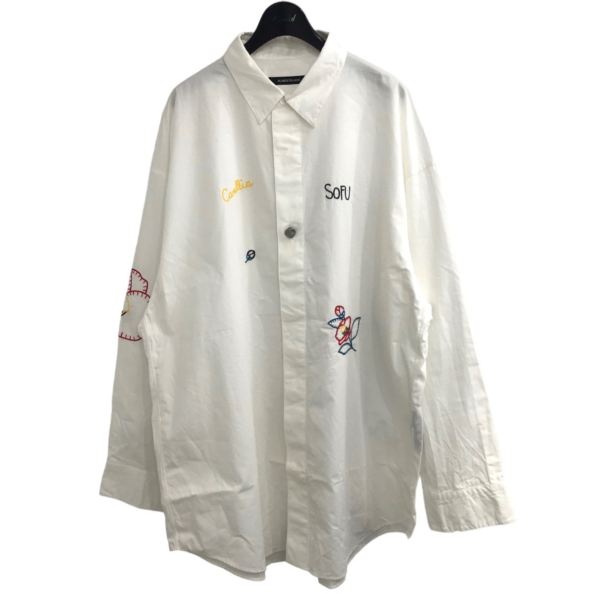 24SSエンブロイダリーシャツ24SS-SH01 ｢WOVEN EMBROIDERY SHIRTS｣