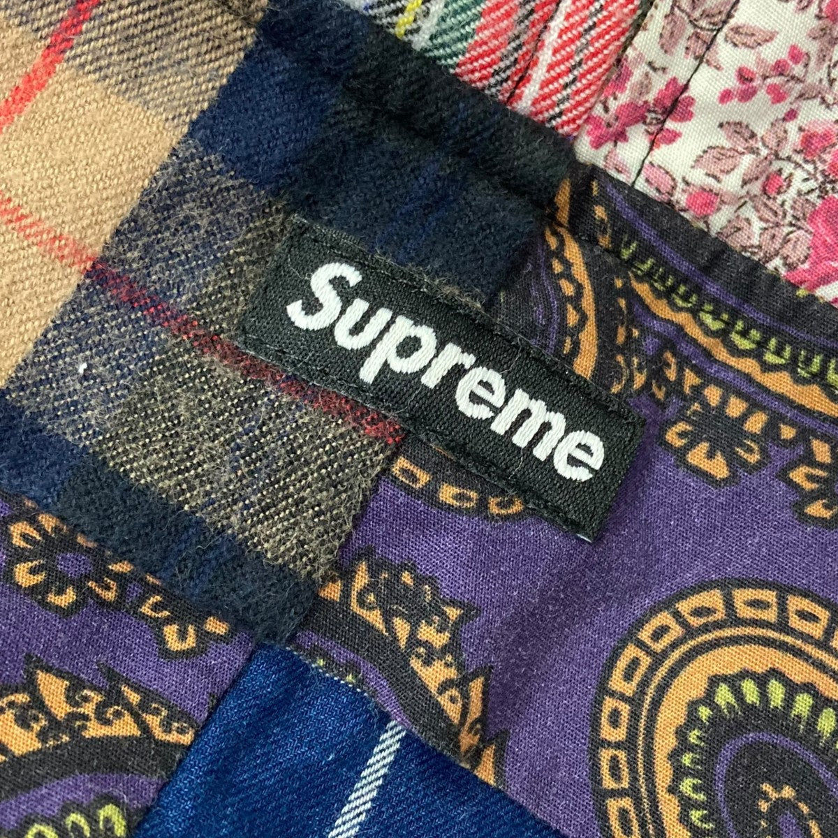 Supreme(シュプリーム) 16AWpatchwork anorakパッチワークアノラックパーカーpatchwork anorak  patchwork anorak マルチカラー サイズ M｜【公式】カインドオルオンライン ブランド古着・中古通販【kindal】