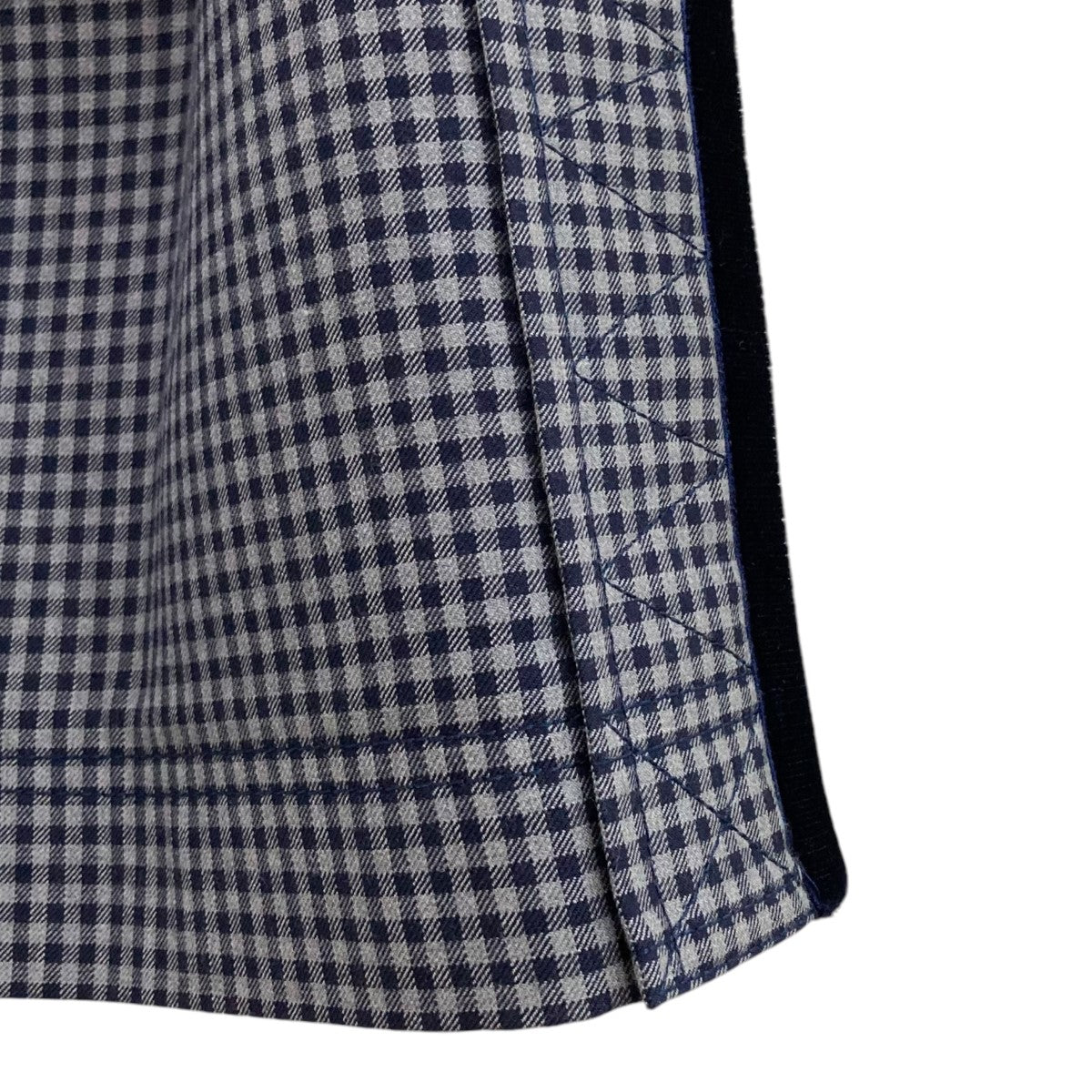 FENDI(フェンディ) チェックスカートFQ7149 FQ7149 ネイビー×グレー