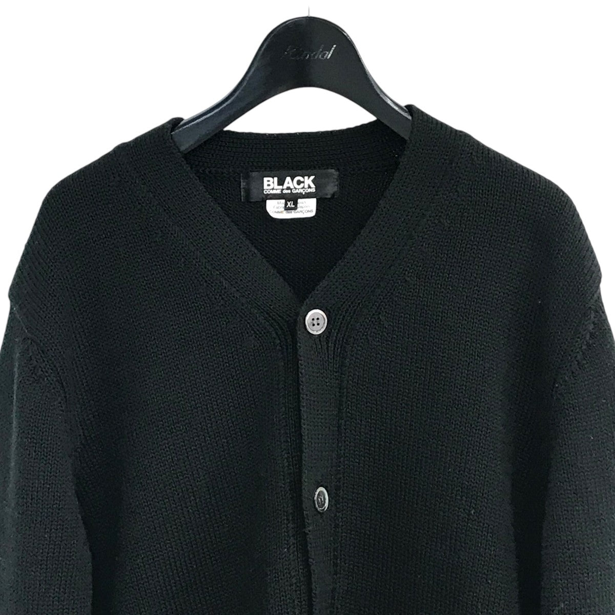 BLACK COMME des GARCONS(ブラックコムデギャルソン) 22SSニットカーディガン1I N001