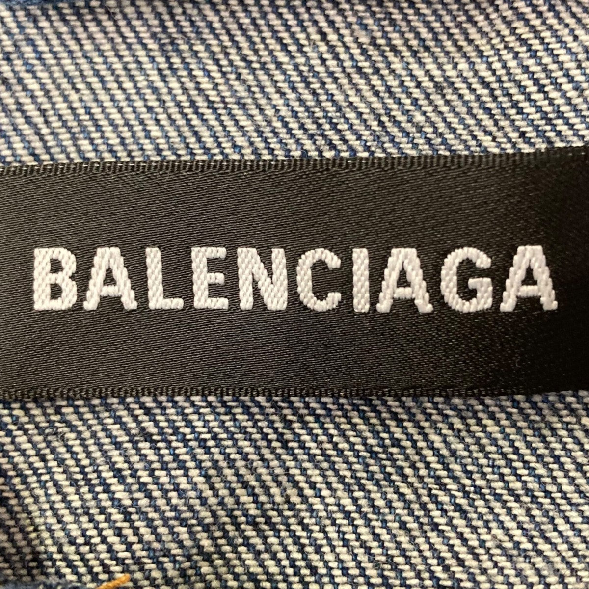 BALENCIAGA(バレンシアガ) 20AWオーバーサイズデニムシャツ620729 620729 インディゴ サイズ  46｜【公式】カインドオルオンライン ブランド古着・中古通販【kindal】