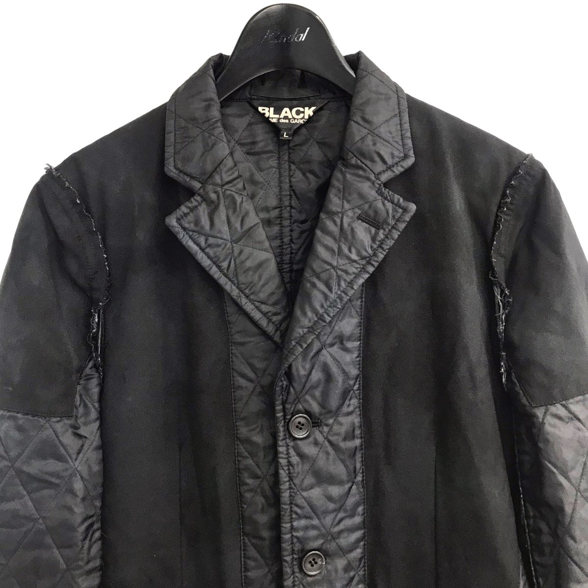 BLACK COMME des GARCONS(ブラックコムデギャルソン) リバーシブルドッキングジャケット1B J012