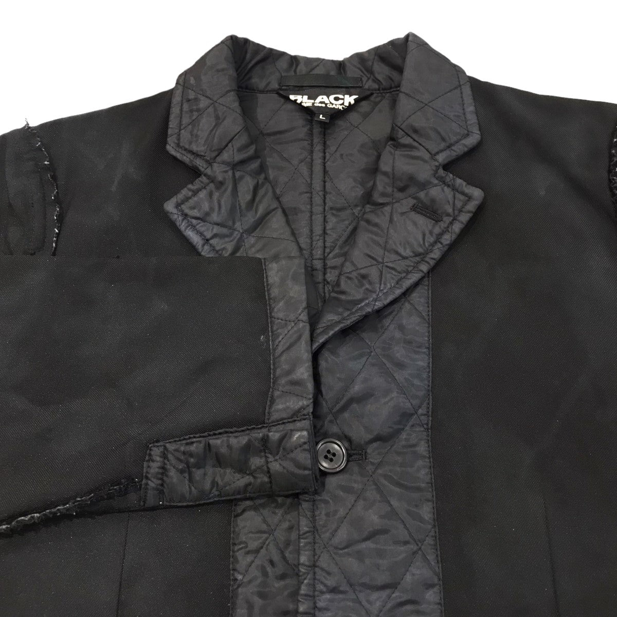 BLACK COMME des GARCONS(ブラックコムデギャルソン) リバーシブルドッキングジャケット1B J012