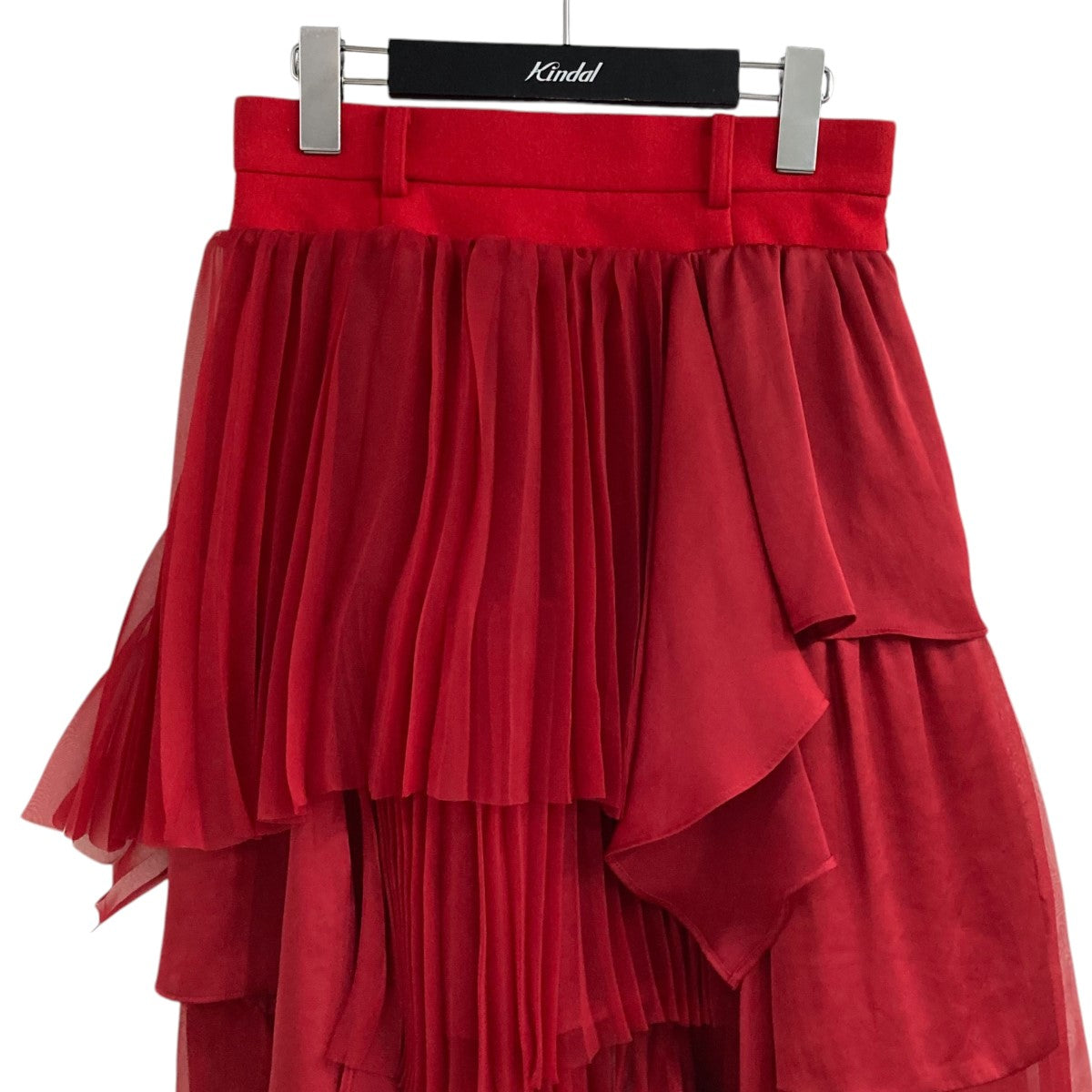 sacai(サカイ) Satin Mix Chiffon Mix Skirtミックススカート22