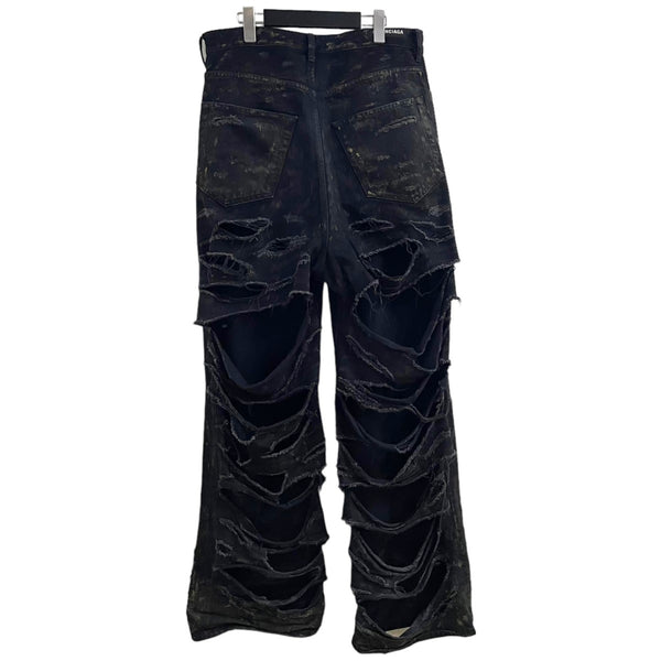 BALENCIAGA ブラック デニム Balenciaga Relaxed Jeans | Saks Fifth Avenue