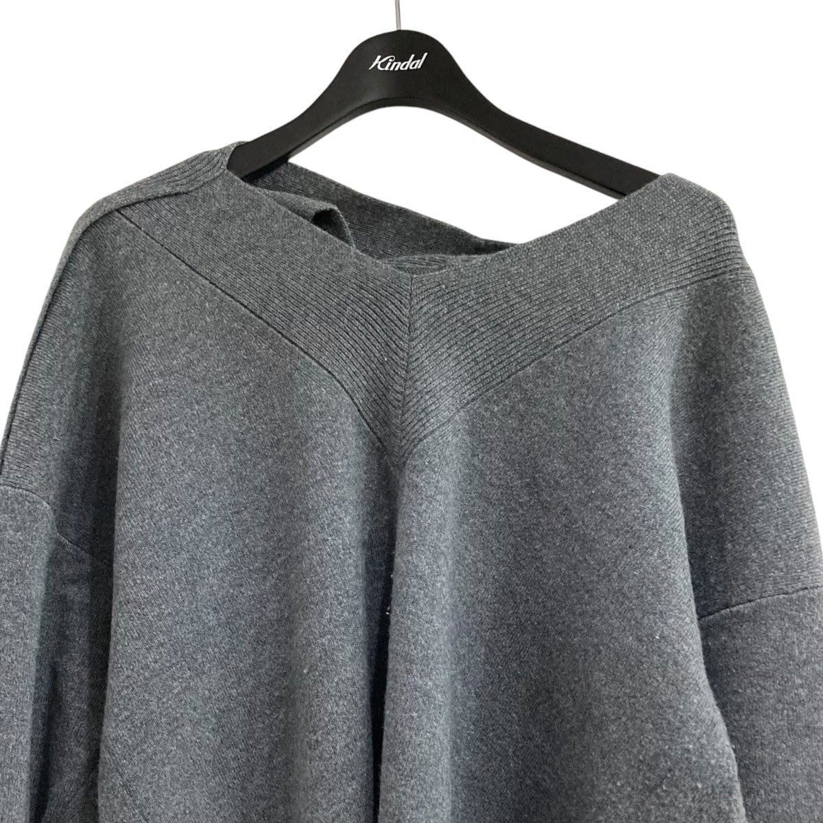 IRENE(アイレネ) 22AWOpen Collar Mix Knitニット24A81006