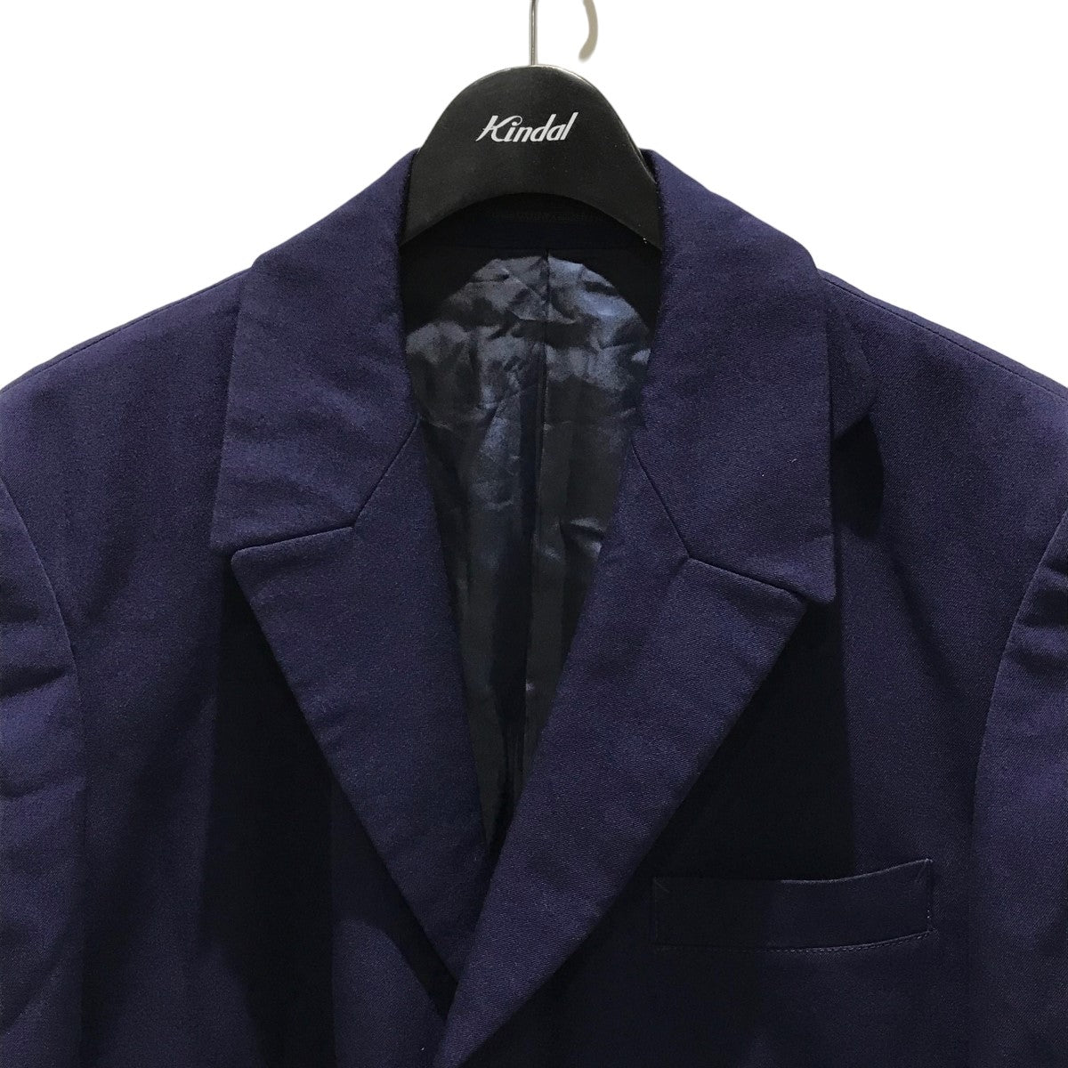 REGULATION Yohji Yamamoto(レギュレーション ヨウジヤマモト) 19SSドクタージャケットHH-J17-141  HH-J17-141 ネイビー サイズ 1｜【公式】カインドオルオンライン ブランド古着・中古通販【kindal】