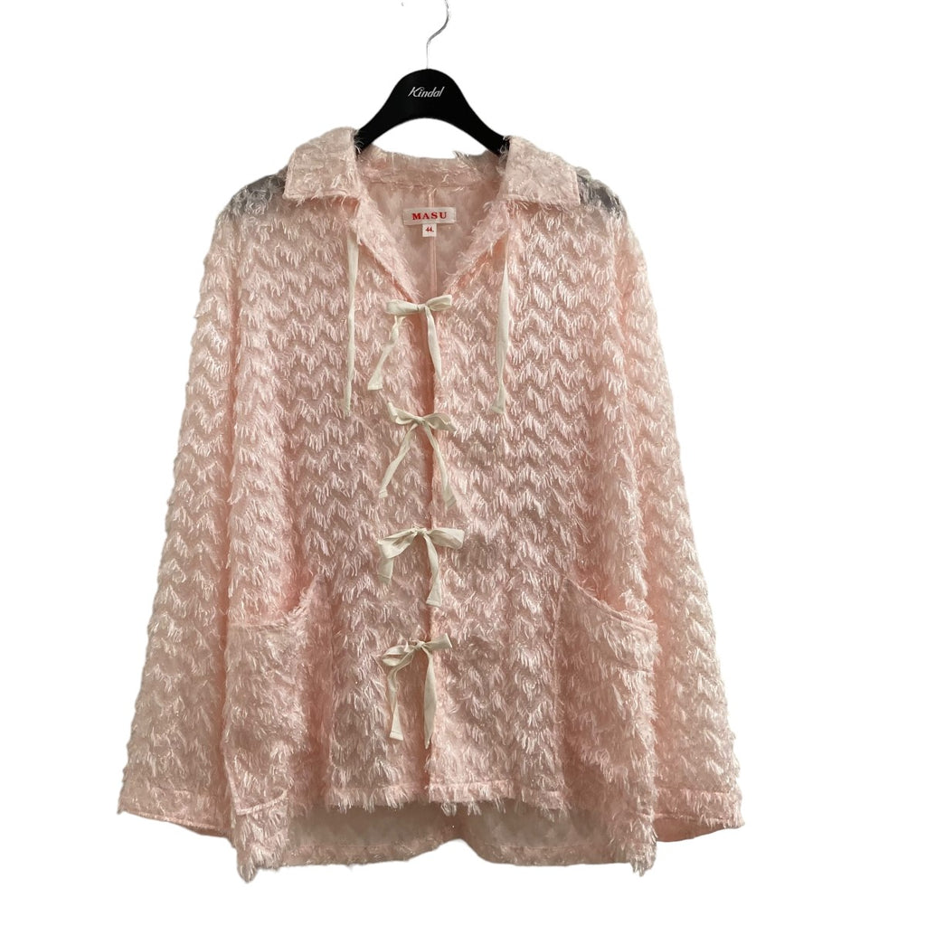 MASU(エムエーエスユー) 24SSFLUFFY PAJAMA SHIRTフラッフィーパジャマ 