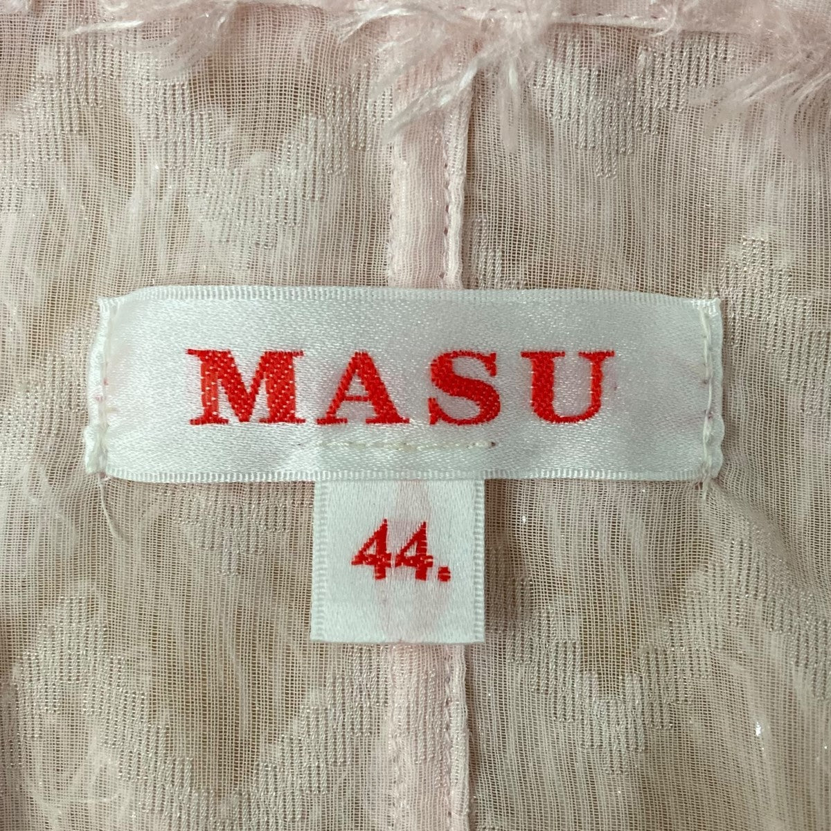 MASU(エムエーエスユー) 24SSFLUFFY PAJAMA SHIRTフラッフィーパジャマ 