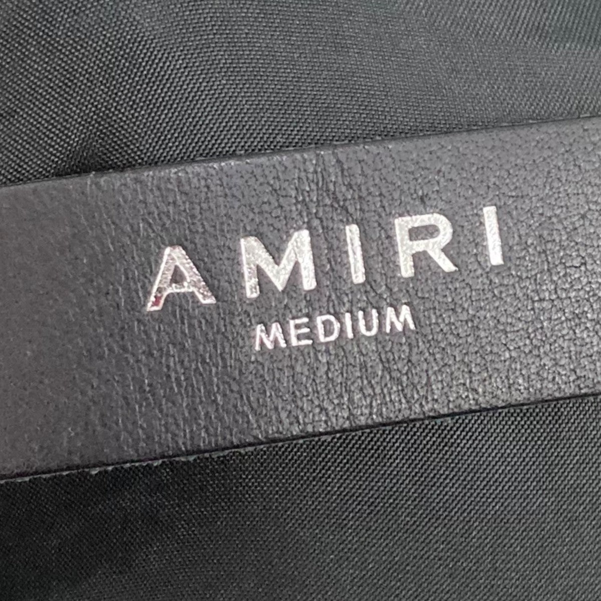 AMIRI(アミリ) スタジャン スカイブルー×ブラック サイズ M AMIRI(アミリ) スタジャン スカイブルー×ブラック サイズ M