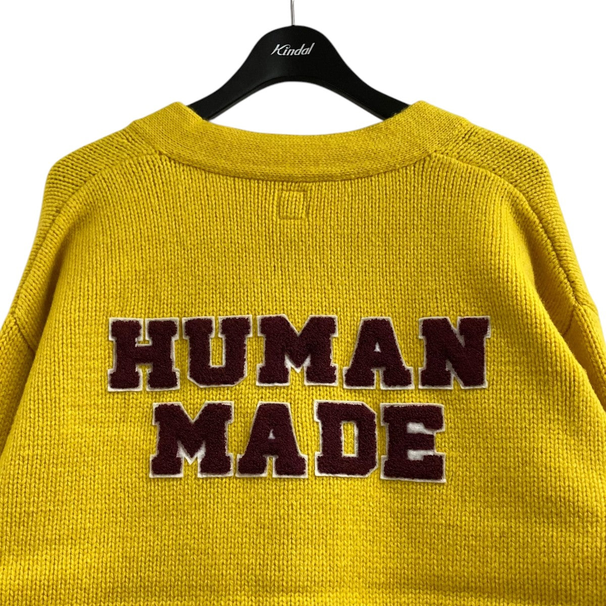 ヒューマンメードのローゲージニットカーディガンです。 HUMAN MADE 古着・中古 トップス アイテム