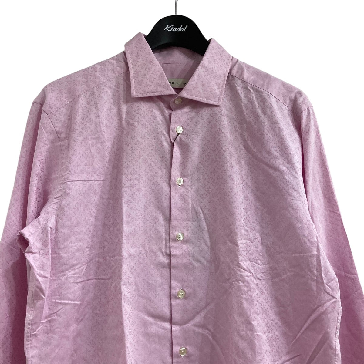 エトロ　ETRO 美品　長袖シャツ 美品 クリーニング済 希少 エトロ ETRO 長袖シャツ ストライプ