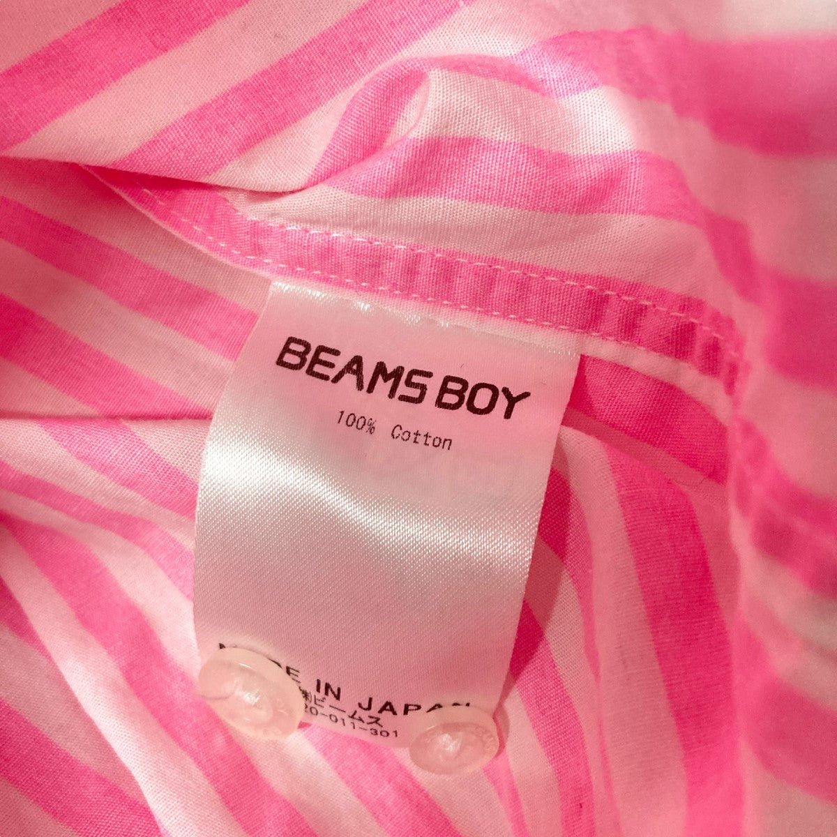BEAMS BOY(ビームスボーイ) ストライプシャツワンピース13 26