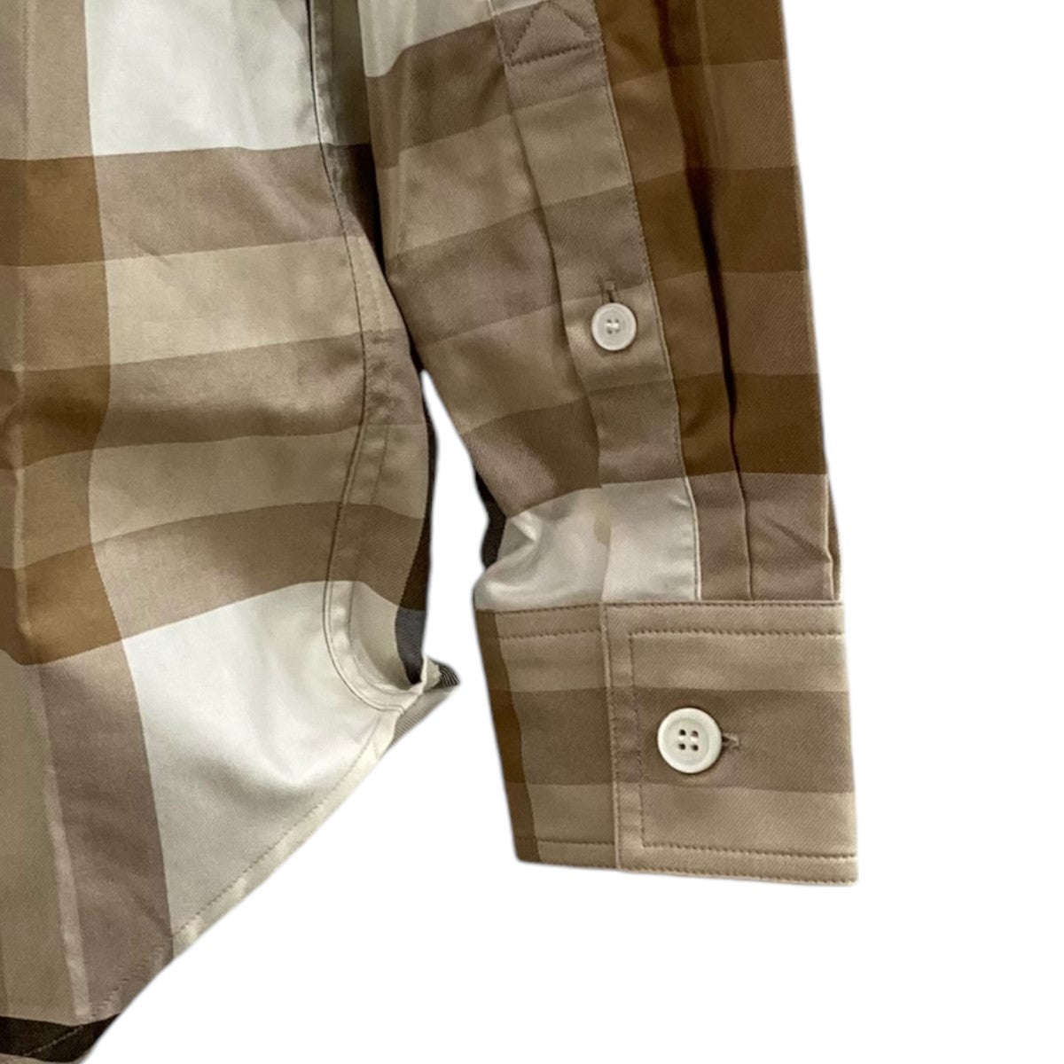 BURBERRY(バーバリー) チェックシャツ8056856 8056856 ベージュ