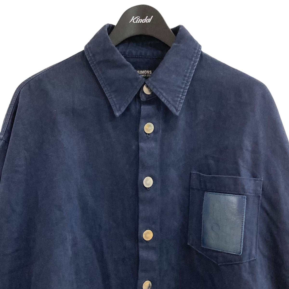 RAF SIMONS(ラフシモンズ) オーバーサイズデニムシャツ221-M243 ｢BIG FIT DENIM SHIRT｣