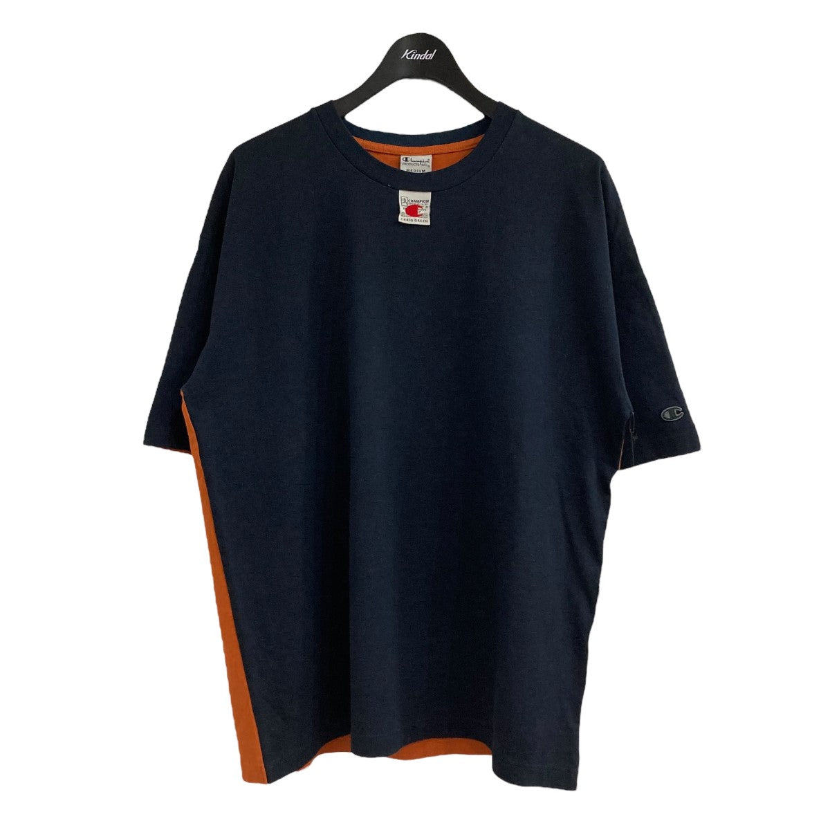 Champion×CRAIG GREEN 切替半袖Tシャツ 古着・中古-1枚目のアイテム画像