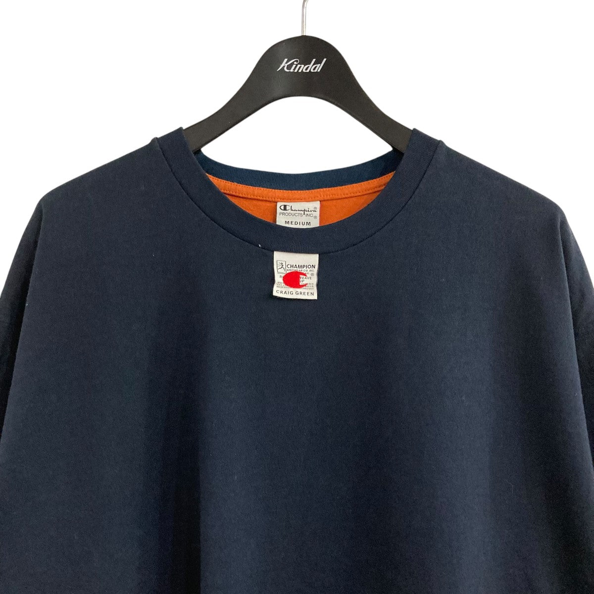Champion×CRAIG GREEN 切替半袖Tシャツ 古着・中古-2枚目のアイテム画像